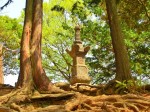 日和田山山頂の宝塔