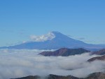 三ノ塔より富士山を仰ぐ