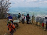 武甲山頂上の展望台