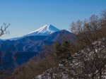 七ッ石小屋手前の富士山ビューポイント