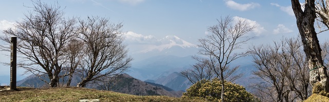 富士山の展望＠鍋割山