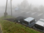 霧の三峯神社Ｐを出発