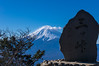 三ッ峠山頂から富士を展望
