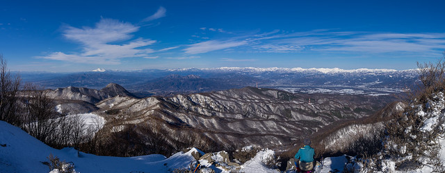 黒檜山展望台の光景