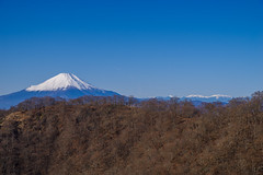 富士山と南アルプスのパノラマが始まる＠花立