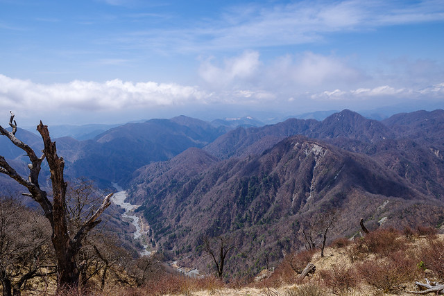 熊木沢と臼ヶ岳