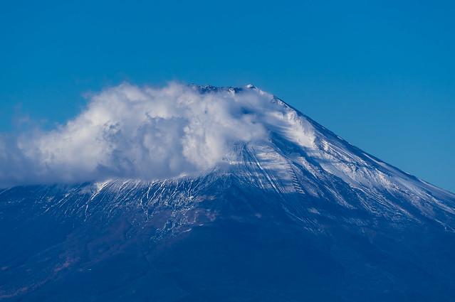 富士山をアップ＠丹沢山