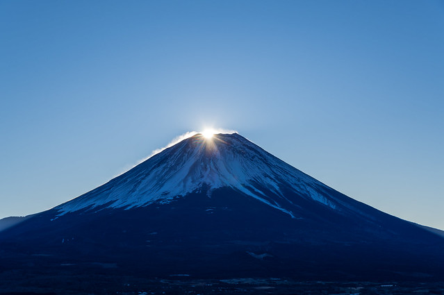 富士山より日の出＠東屋