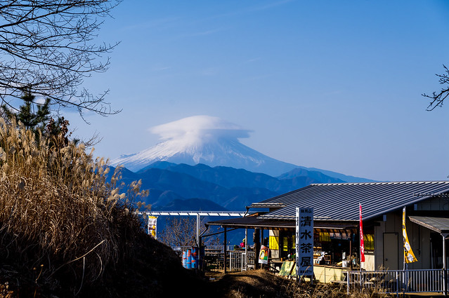 富士山・・・今日はクッキリとはならず