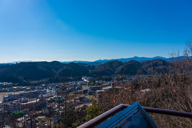 丹沢と富士山、奥多摩が良く見える＠天覧山