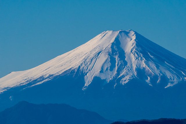 富士山クローズアップ＠大岳山