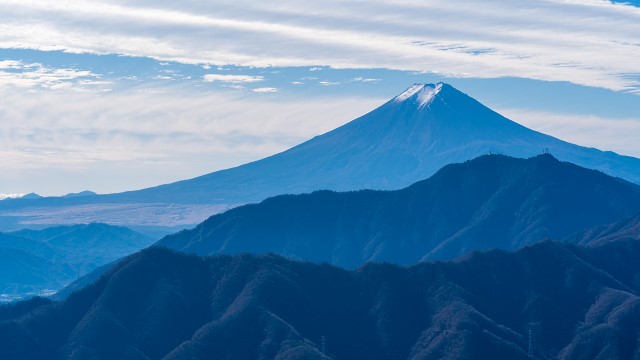 富士山を展望＠滝子山