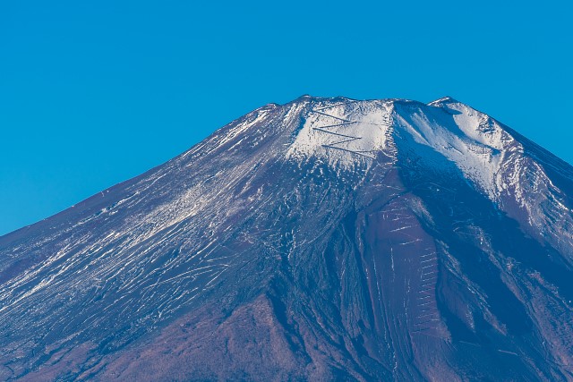 富士山クローズアップ＠石割山