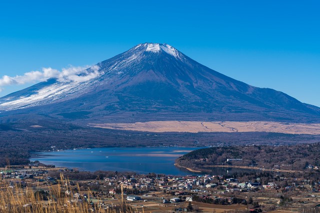 山中湖越しに富士山＠高指山
