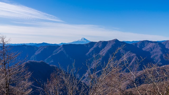 富士山とパノラマ展望＠三ツドッケ