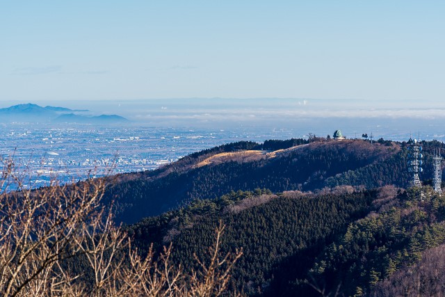 堂平山と遥か・・・栃木の山＠丸山展望台