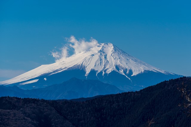 富士山クローズアップ＠松生山