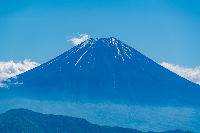 富士山を仰ぐ＠遥拝所