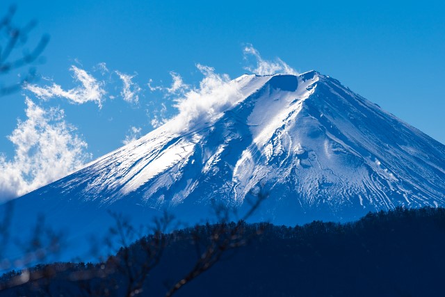 富士山クローズアップ＠鶴ヶ鳥屋山
