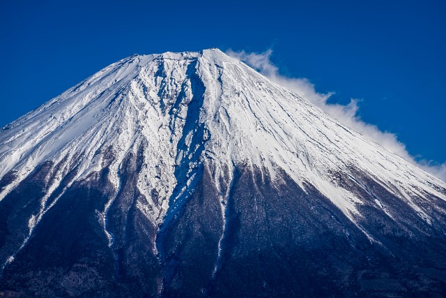 荒々しい富士山＠長者ヶ岳