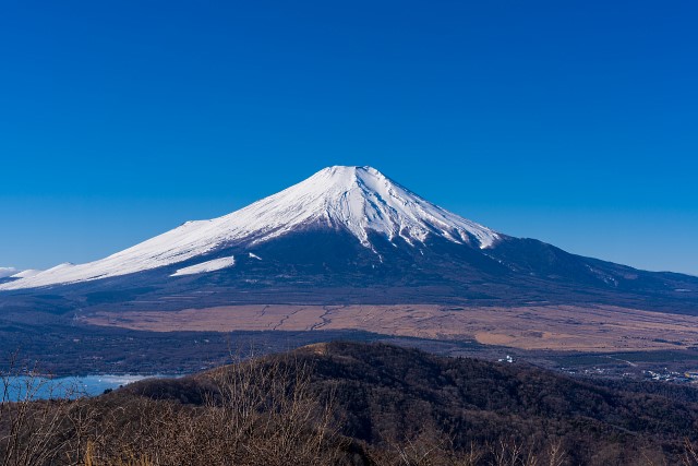富士山を仰ぐ＠石割山