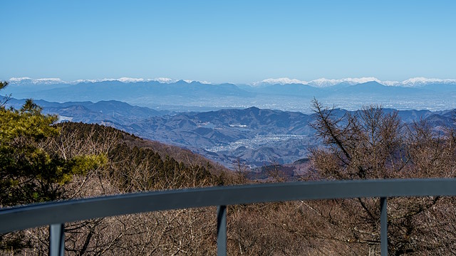 岩菅山～谷川連峰＠丸山展望台