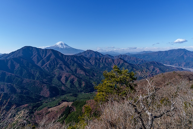 富士山〜三ッ峠山＠赤岩
