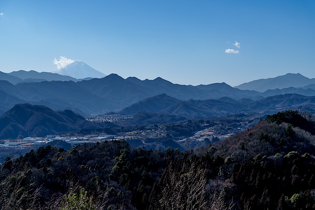 最後に富士山がよく見えて良かったです＠八重山展望台