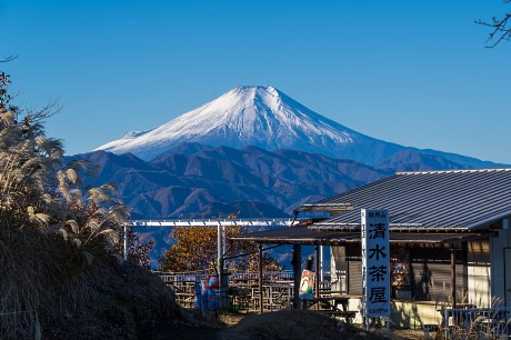 でっかい富士山現る＠陣馬山