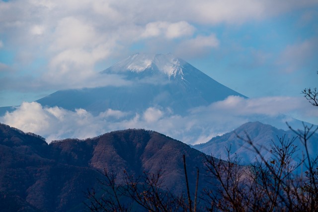 富士山を仰ぐ＠倉岳山