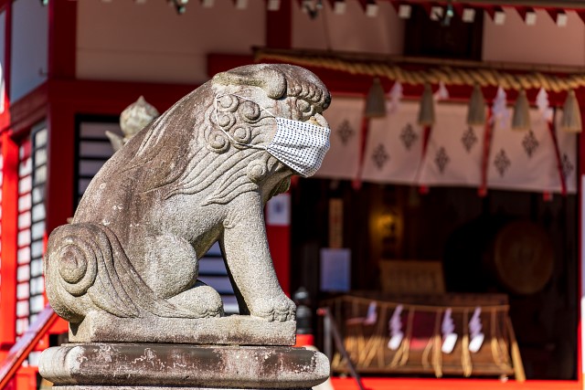 狛犬＠諏訪八幡神社