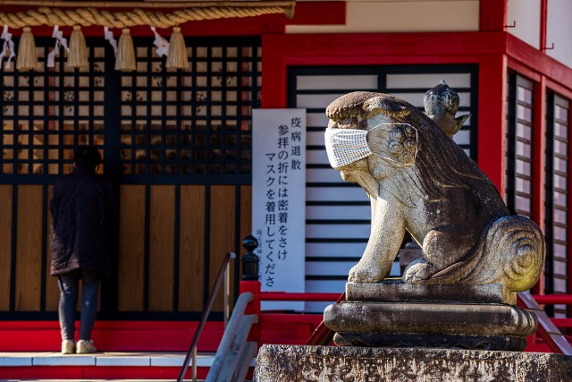 飯能諏訪神社の狛犬